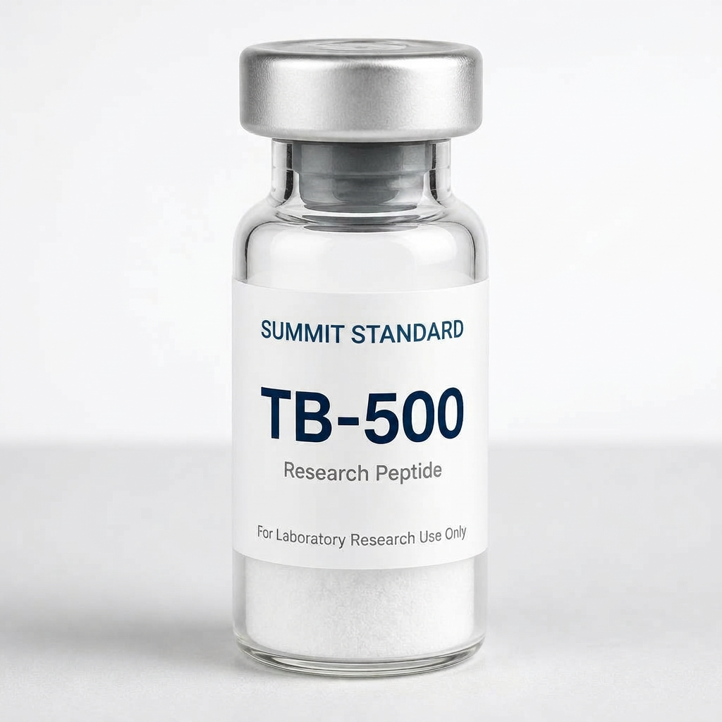 TB-500 (TB4) - 10mg vial with Summit Standard Research Supply label
